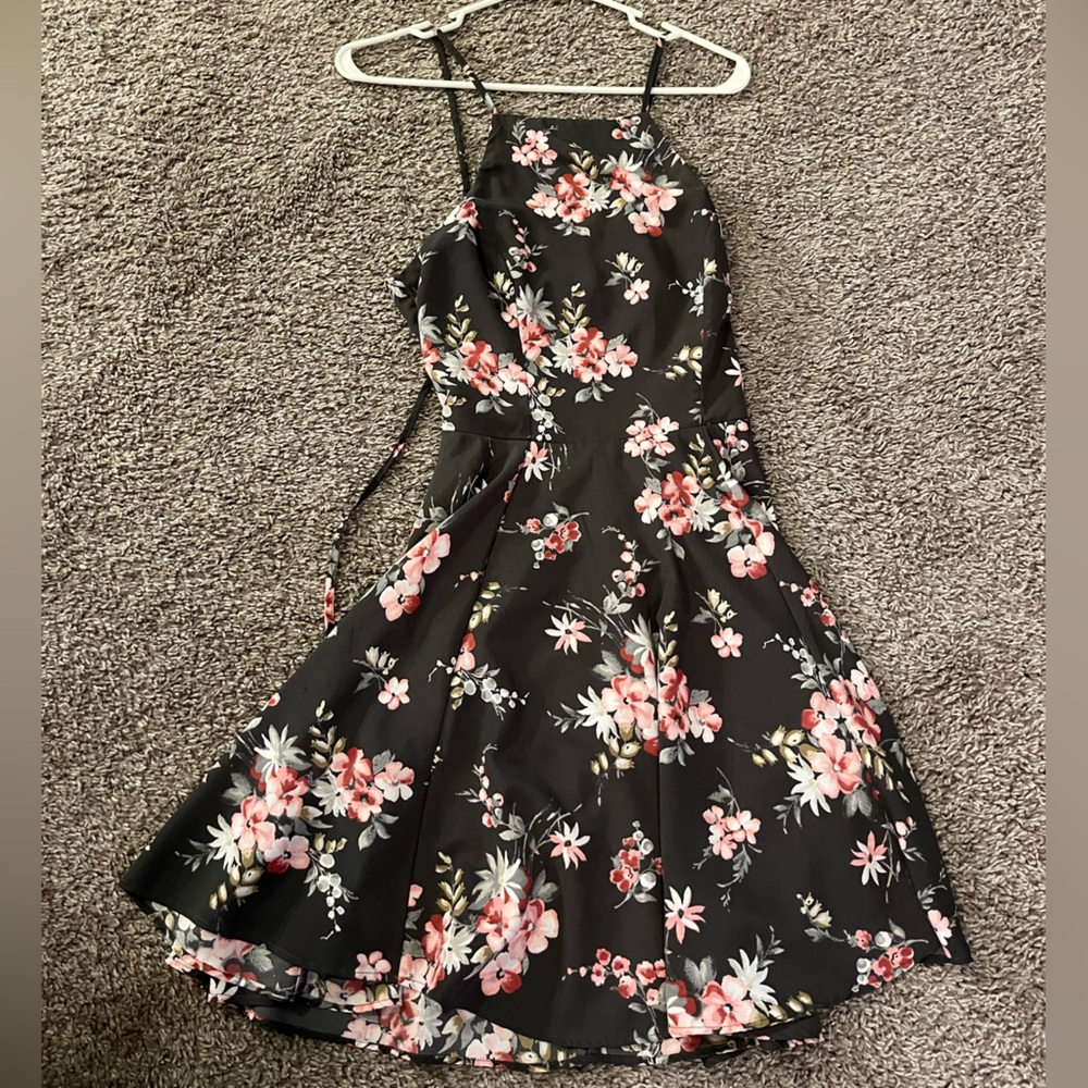 Floral spring dress